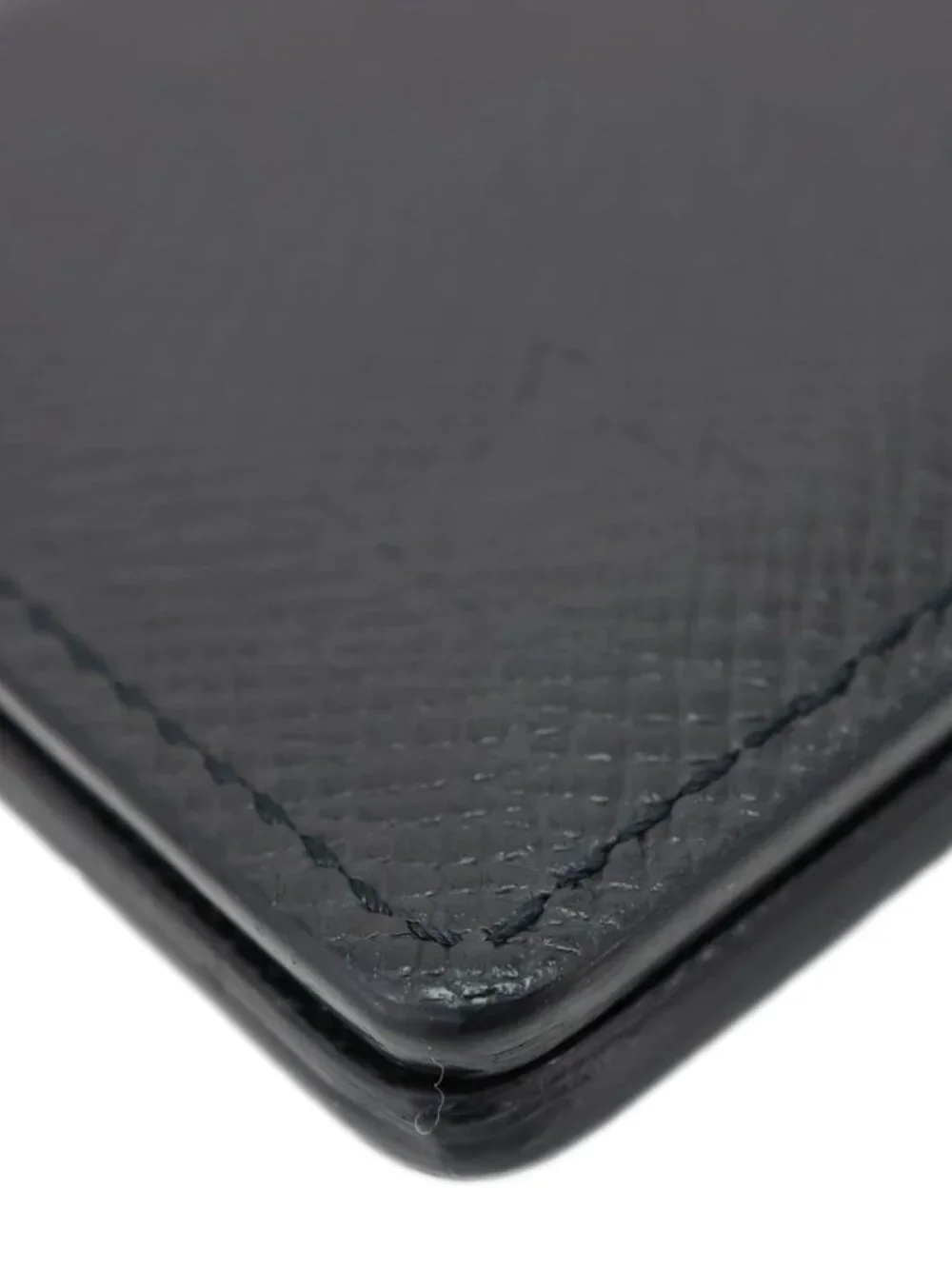 Louis Vuitton  Taiga Leather Bifold Wallet Black